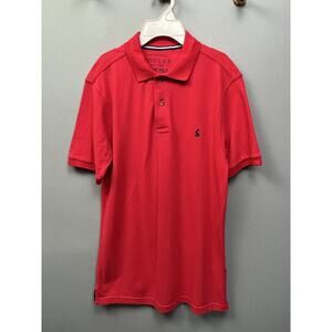 Joules woody polo shirt Mens‎ Small Poppy short sleeve